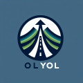 Create a modern and directional logo for “Finansal Yol”. Use a stylized path or road leading upwards, possibly integrated into the letters “F” or “Y”. Color palette: navy blue (#0D47A1), emerald green (#2E7D32), and white. The logo should convey trust, clarity, and financial progress. Include a minimal icon version and full text version.